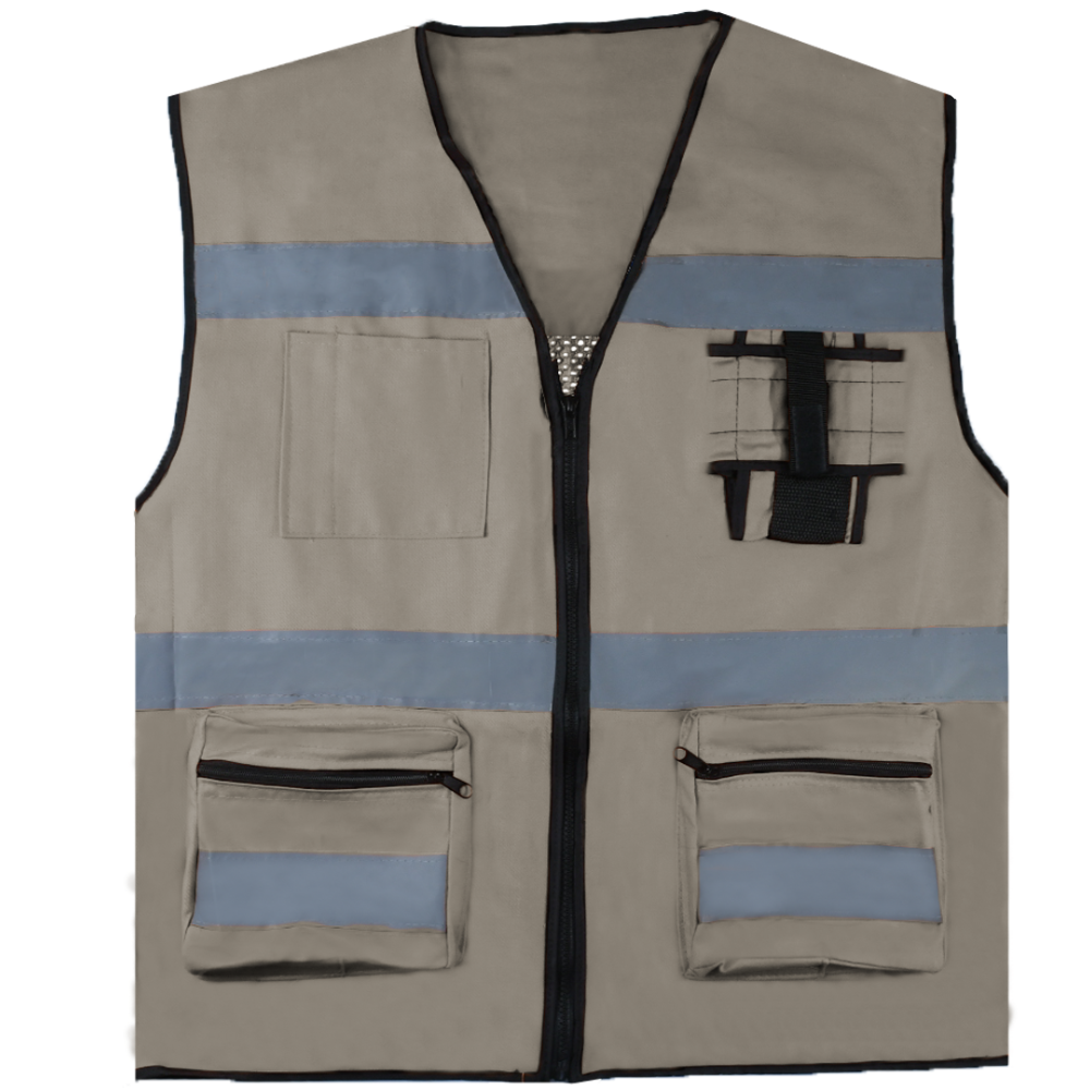 Chaleco Reportero MR SR 1062T (Kaki)