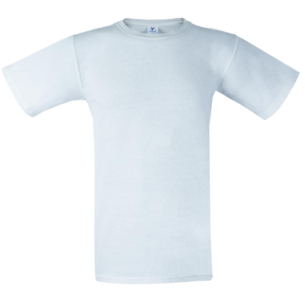 Playera Yazbek Cuello Redondo Unisex Adulto (Blanco, CH)