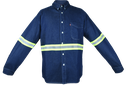 Camisa De Mezclilla Con Reflejante Caballero ML HV  