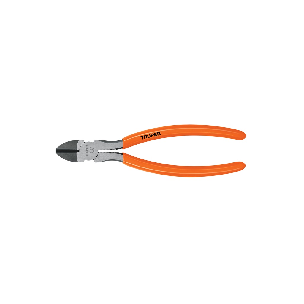 Pinza de corte diagonal 8" mango pvc  