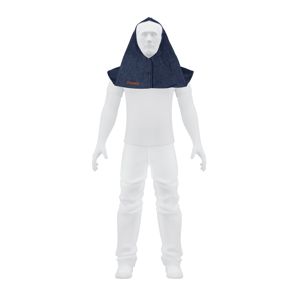 Capucha de mezclilla para soldar truper