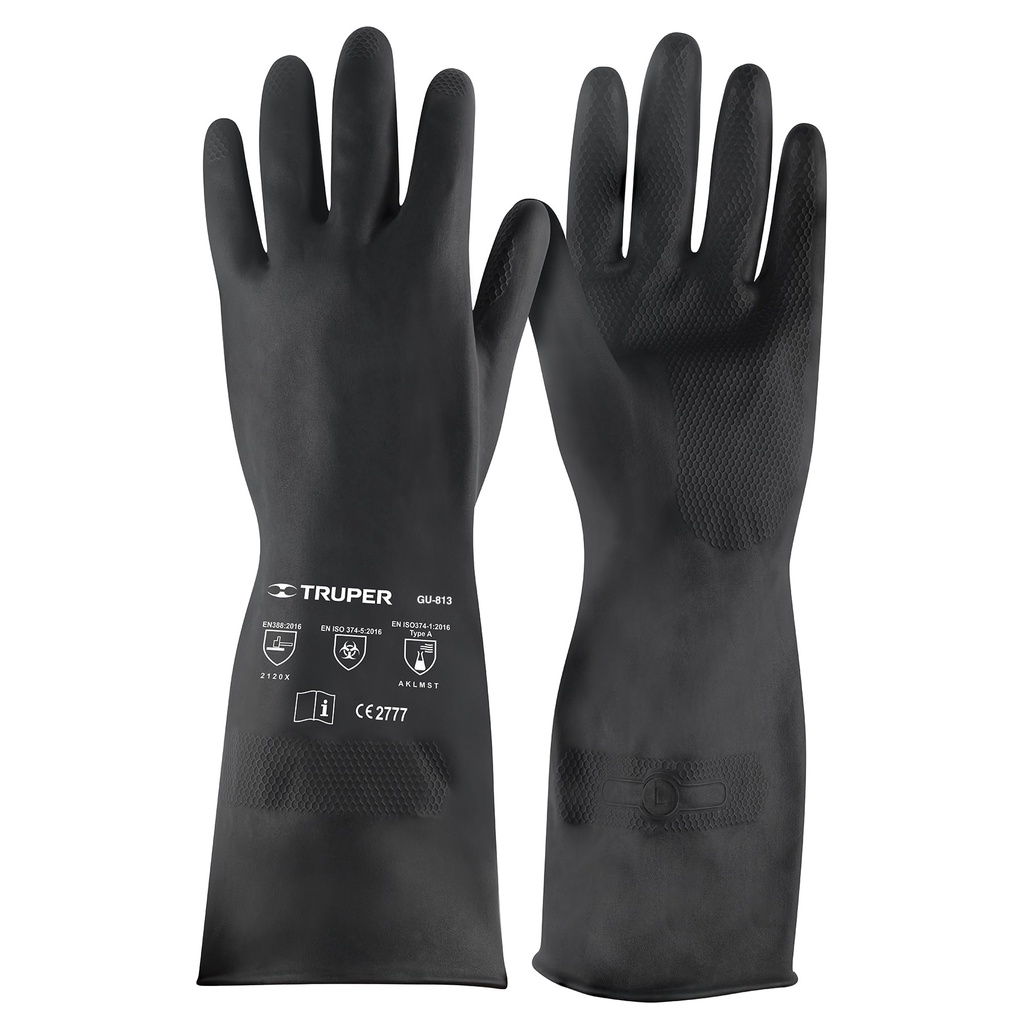GUANTE PARA MANEJO DE SOLVENTES MARCA TRUPER COD. 14270