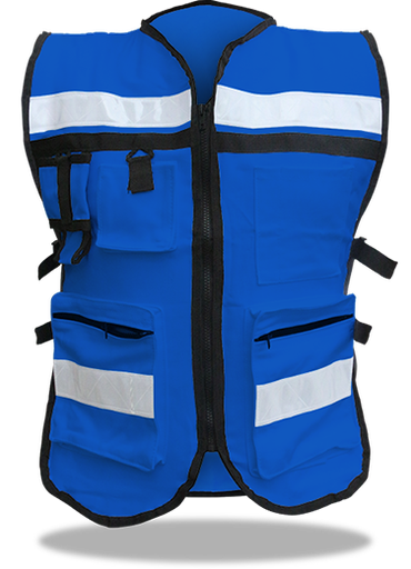 Chaleco Rescatista De Gabardina MR SR1049